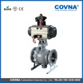 COVNA 8 polegadas WCB flangeado válvula de esfera pneumática trunnion fabricados na China